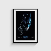 The Dark Knight 2008 Film Posteri Tablo Çerçeveli Poster Duvar Dekorasyonu Siyah Çerçeveli Tablo Siyah Çerçeveli Tablo Dn11d357sıyah