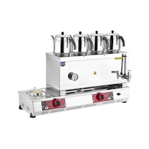Remta 85 Model 4 Demlikli Gazlı Ce + Elektrikli Çay Ocağı 43 Lt