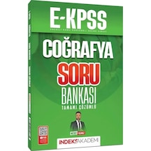 İndeks Akademi 2026 Ekpss Coğrafya Soru Bankası Çözümlü - Mesut Y
