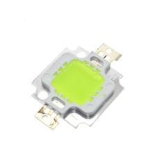 12v 10w Power Led Çipi Yeşil Işık 10 Watt Projektör Cob Ledi 900lm