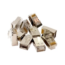 BiSıfır Rj45 Cat6 8p8c Metal Konnektör jak (100 Adet)