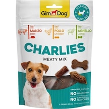 Gimdog Charlies Meaty Mix Sığır Etli Tavuklu ve Kuzu Etli Köpek Ödül Maması 70 G Gimdog Charlies Meaty Mix Sığır Etli Tavuklu ve Kuzu Etli Köpek Ödül Maması 70 G