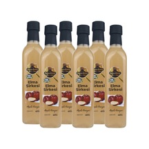 Elma Sirkesi %100 Katkısız Doğal 6x500 Ml Özel Üretim