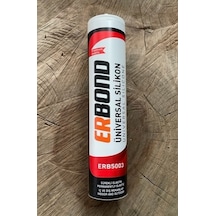ERBOND KOYU GRİ RENK SİLİKON GÜÇLÜ SİLİKON ANTRASİT GRİ RENK 280GR