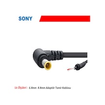 Sony Uyumlu Ta03 Yuvarlak Iğneli Tamir Kabl 6.4Mm 4.4Mm