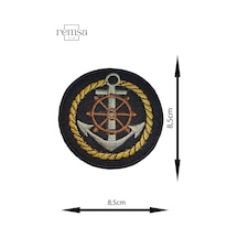 Ütü Ile Yapışan Arma - Yama - Patch - Çapa Denizci Modeli 8,5cm X 8,5cm - 518646988
