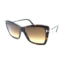Tom Ford Leah Tf849 52f 64-15-135 Unisex Güneş Gözlüğü Siyah