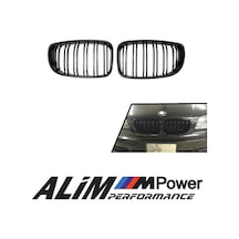 Bmw 1 Serisi E81 E87 Lcı Piano Black Çift Çıtalı Panjur 2008-2011 Uyumlu