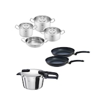Fissler Vitaquick Edition 4,5 Litre Düdüklü Tencere + Original Profi Collection Tencere Ve Tava Seti Çok Renkli