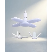 Modern Tasarruflu Led Ampül 60 Watt 4 Kollu Geniş Alan .