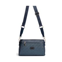 Silver & Polo Silver Polo Lacivert - Lacivert Logolu Kadın Çapraz Çanta Sp1273