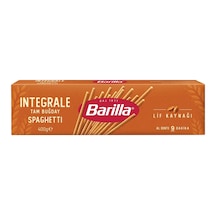 Barilla Tam Buğday Makarna 400g Spaghetti - Düşük Glisemik İndeks, İki Kat Lifli 8'li Avantaj P Tarı