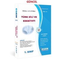 Egem Yayınları Aöf Türk Dili Ve Edebiyatı 1.sınıf 1.yarıyıl Güz Dönemi Konu Anlatımlı Soru Bankası Seti