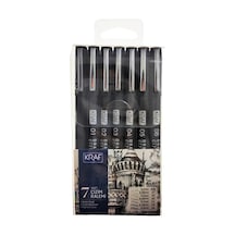 Kraf Drawing System Çizim Kalemi 7 Li