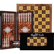 Eser Elegance Tavla Motif 1 Büyük Boy