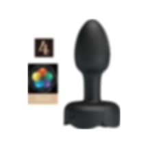 Lilitu Shop Usb'den Manyetik Şarjlı 10 Farklı Titreşimli 5 Led Işıklı Silikon Anal Plug - Olman
