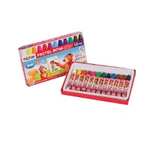 Fatih Pastel Boya Karton Kutu 12 Renk 34012 Çok Renkli