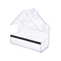 Gajeena Güçlü Sıçramalı Paspaslı Kuş Yemeği, Cam Üzerine Sabitlenir, Kaliteli Plastik, Bahçe Dekoru, Evcil Ve Yabani Kuşlar İçin, Dış Mekan Kullanımı