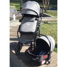 Maxi Taxi Fast Pro Travel Sistem Bebek Arabası - Cotton Grey