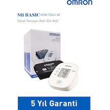 Omron M1 Basic Üst Koldan Pilli Dijital Tansiyon Aleti – Tek Tuşla Ölçüm, 5 Yıl Garantili