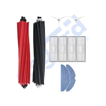 Roborock S8 , S8+ ,s8 Pro-pro Ultra Uyumlu 1 Ana Fırça 2 Yan Fırça 4 Filtre 2 Mop Pkt-iasgf0000761