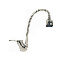 Spiralli Evye Lavabo Bataryası Pirinç Krom