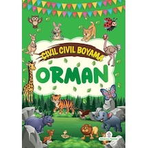 Cıvıl Cıvıl Boyama Orman