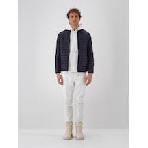 Lacivert Formunu Koruyan Regular Fit Mont 190571