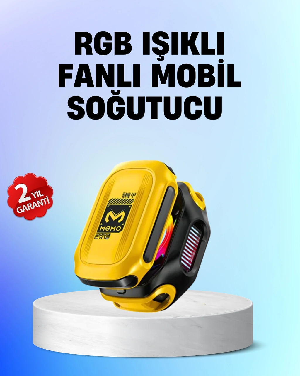Yarı İletken Çipli Rgb Işıklı Telefon Soğutucu Diğer