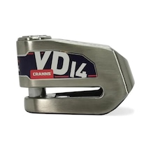 Cranns Vd14 Alarmlı Disk Kilidi Bluetooth App Kontrollü 304 Paslanmaz Sra Sertifikalı 14 Mm Karbür Pim