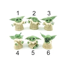 Star Wars 3d Baby Yoda Mini Figür Oyuncak 6cm Mm2679-1