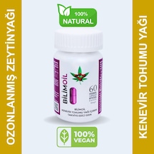 Bilimoil Kenevir Tohum Yağı Ve Zeytinyağı İçeren Takviye Edici Gıda 60 Kapsül