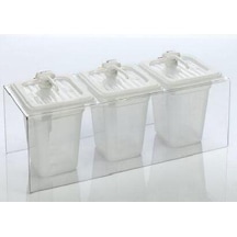 3 Lü Ketçap Mayonez Dispenseri