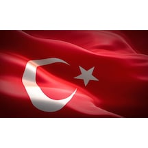 Türk Bayrağı 60X90CM Özel Alpaka Kumaş Bayrak Bkt-105