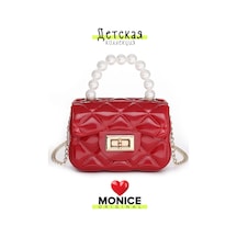 Monıce Küçük Mini Çanta 235623786 Bordo