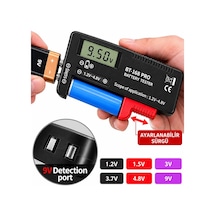 Bt-168 Pro Dijital Lcd Pil Ve Batarya Test Cihazı 18650, Aa, Aaa, C, D Ve 9v Uyumlu