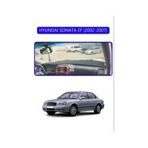 Hyundai Sonata Ef 2002-2007torpido Koruma Halısı Mavi Kenar