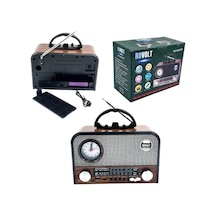 Nns Ns-6697bt Taşınabilir Bluetooth Nostaljik Radyo