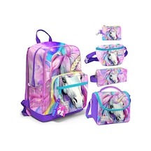 Coral High Beşli İlkokul/ortaokul Çanta Seti - Unicorn - Kız Çocuk