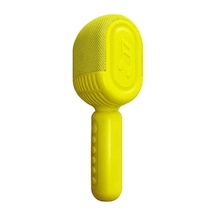 Skycıty Kablosuz Bluetooth, Usb Şarjlı Sarı Mikrofon Ses Sistemi