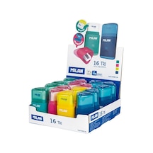 Mılan 4700116 Trı Kalemtraş/silgi Acıd - 16adet