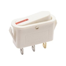 KCD3 Beyaz Kırmızı Işıklı On/Off Anahtar 3 Pin