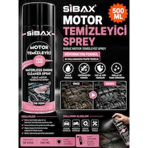Sibax Motor Temizleyici Susuz Temizler Yalıtkan Antistatik 500 Ml Yerli Üretim Kodu : Sb 9200
