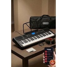 Midex Ps-5200bk-h Pro Org 61 Led Işıklı Tuş Hassasiyetli Bluetooth Midi Kulaklık