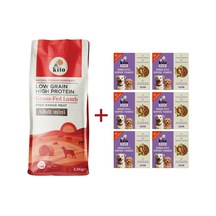 Kito Kuzu Etli Mini Irk Yetişkin Köpek Maması 2500 G + Kito Fresh Hindi Etli Köpek Yemeği 6'lı