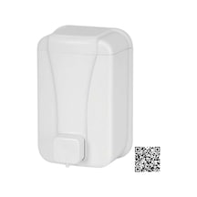 Köpük Sabun Dispenseri 1000cc Üstten Dolma Beyaz 3432-0