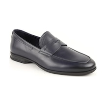 Libero L5587 Bufalo Deri Erkek Loafer Ayakkabı Lacivert
