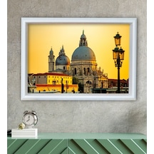 Bk Gift Basilica Di San Marco Tasarımlı Özel Ahşap Çerçeveli Tabl (551145598)