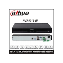 Dahua Nvr5216-eı, 16kanal, 12mpix, H265+, 2 Hdd Desteği, 1080p Kayıt, 320mbps Bant Genişliği, Nvr