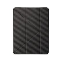 Apple İpad Pro 11 2024 Kılıf Color Karbon Tablet Kılıfı - Koyu Gri